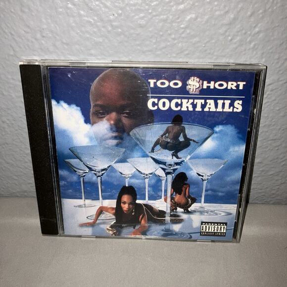 Cd Case Only Too $hort Short Cocktails Feat Ant Banks 2pac MC Breed Freddy B - Picture 1 of 4